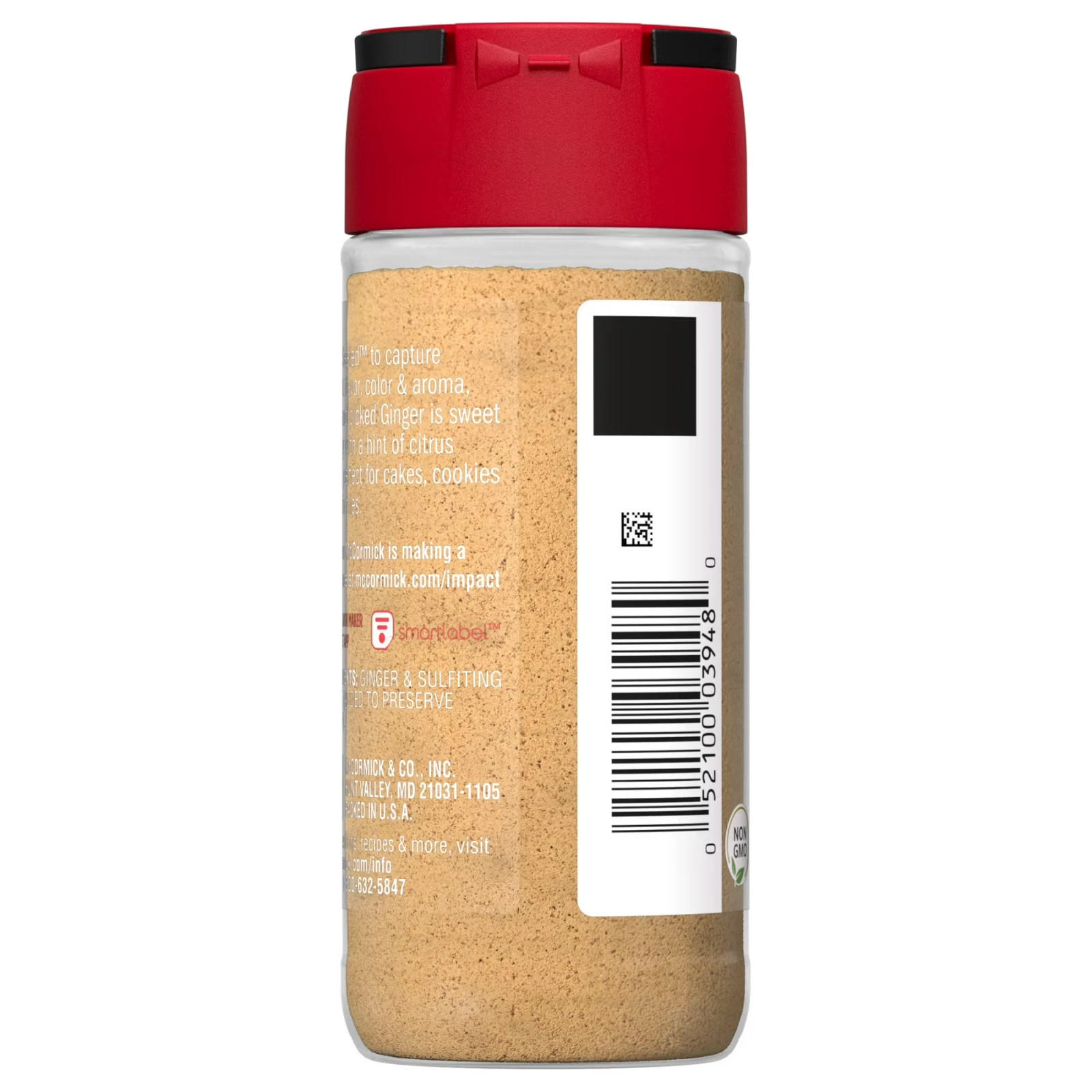 McCormick Ground Ginger, 1.5 oz Ounce (Pack of 1)