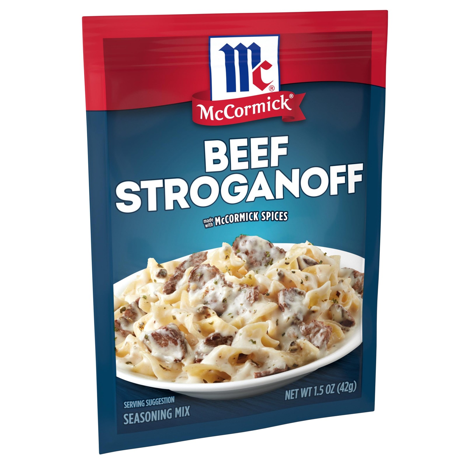 McCormick Beef Stroganoff Seasoning Mix, 1.5 oz Ounce (Pack of 1)