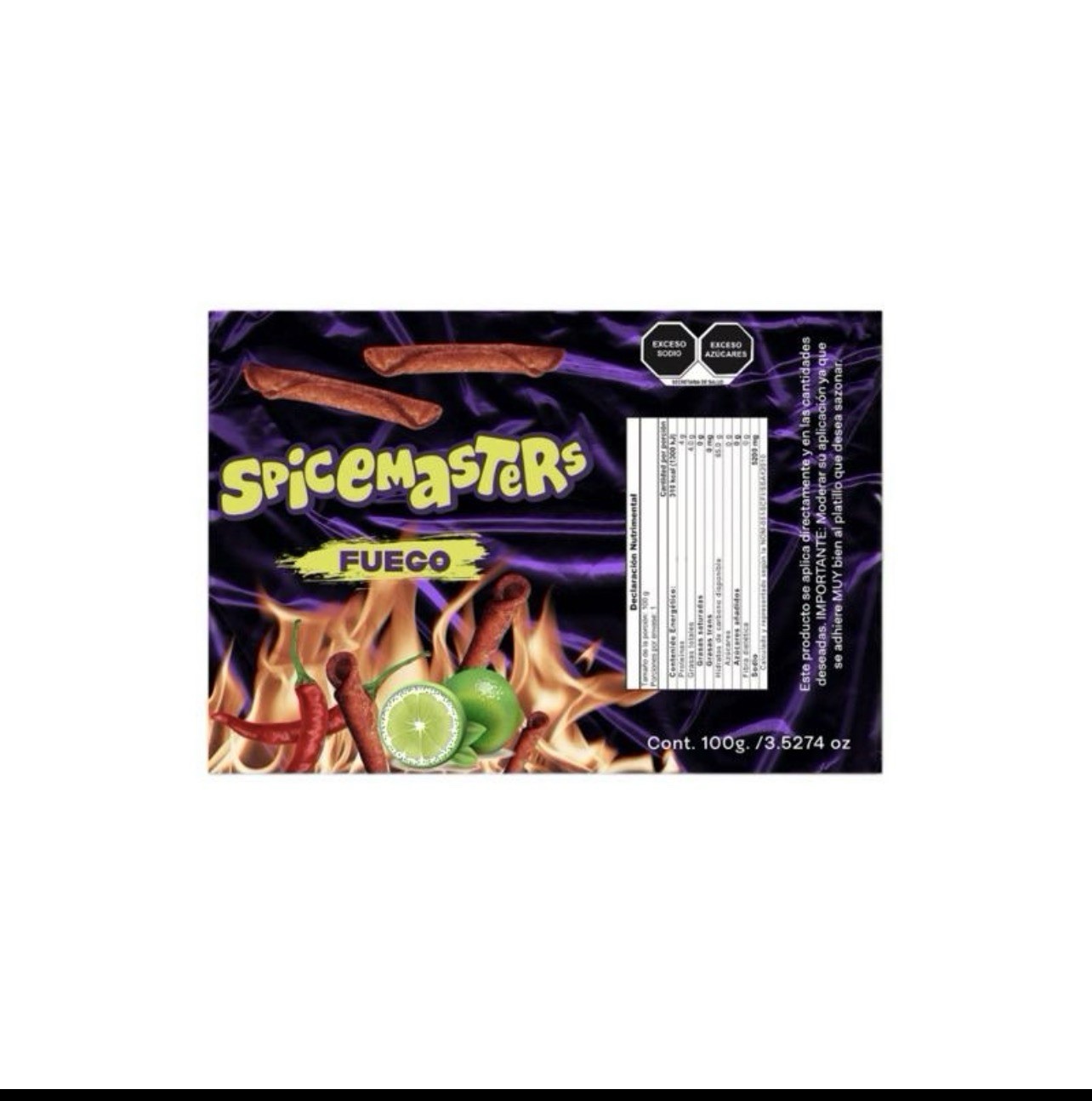 Spicy Mexican Chili Powder 3 Pack Snack Fruit Candy Rim Seasoning Mix