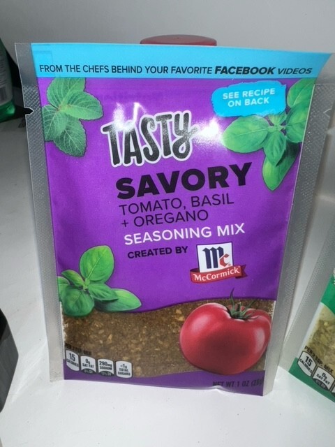 MCCORMICK TASTY 8 PACK VARIETY OF SEASONING MIX 1 OZ EACH – FREE SHIPPING