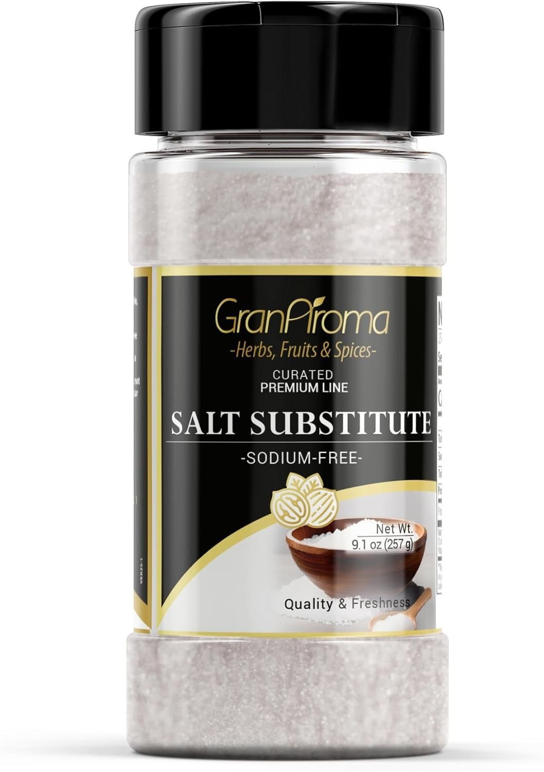 Flavorful Sodium-Free Salt Substitute – 9.1 oz Potassium Chloride Health Option