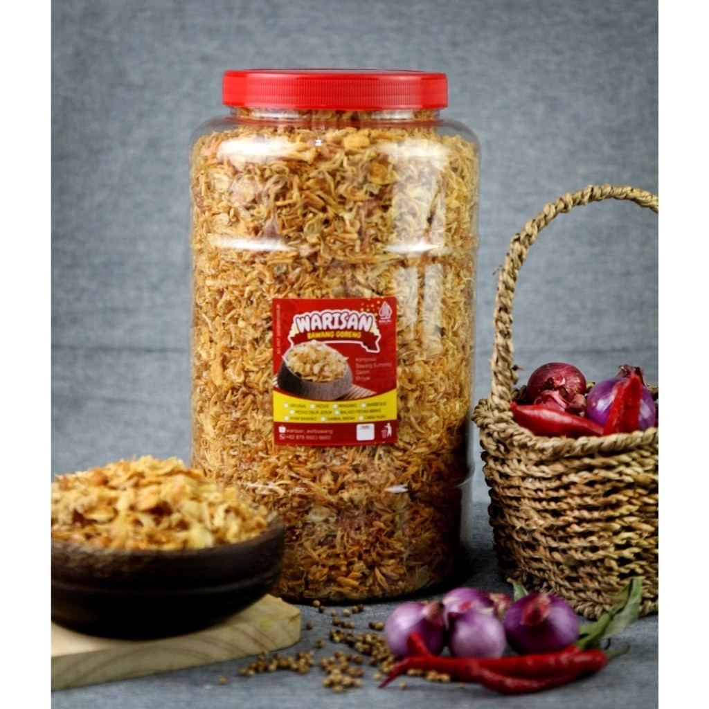 Indonesian Crispy Fried Shallots 1Kg Premium Quality Pure & Natural
