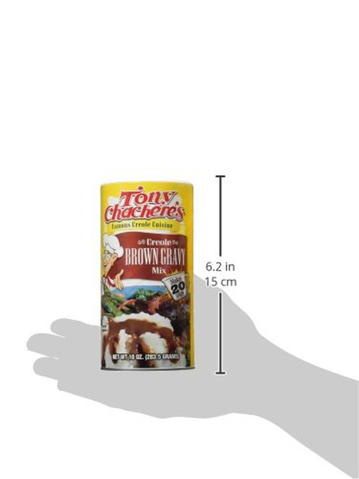 Tony Chachere Instant Gravy Mix, Instant Brown Gravy, 3 Count