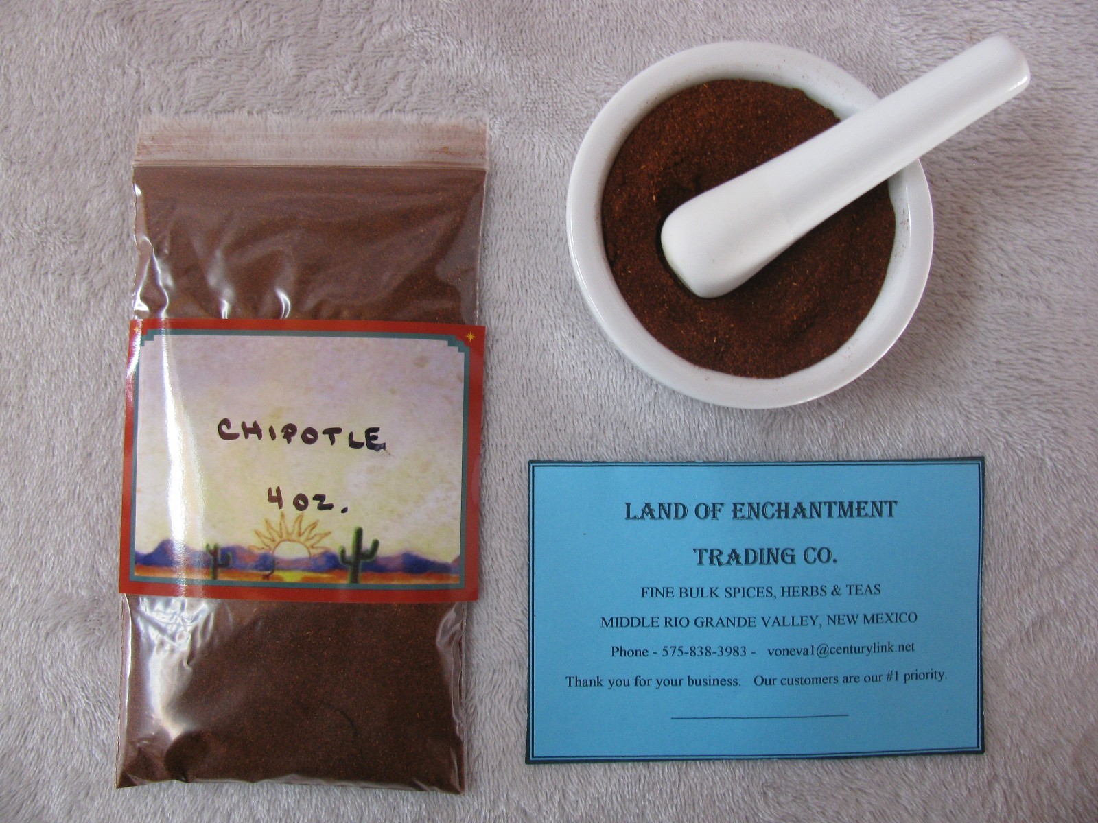 NEW MEXICO SMOKED CHIPOTLE CHILE POWDER 4 oz. Fresh!! USA Seller Free Ship