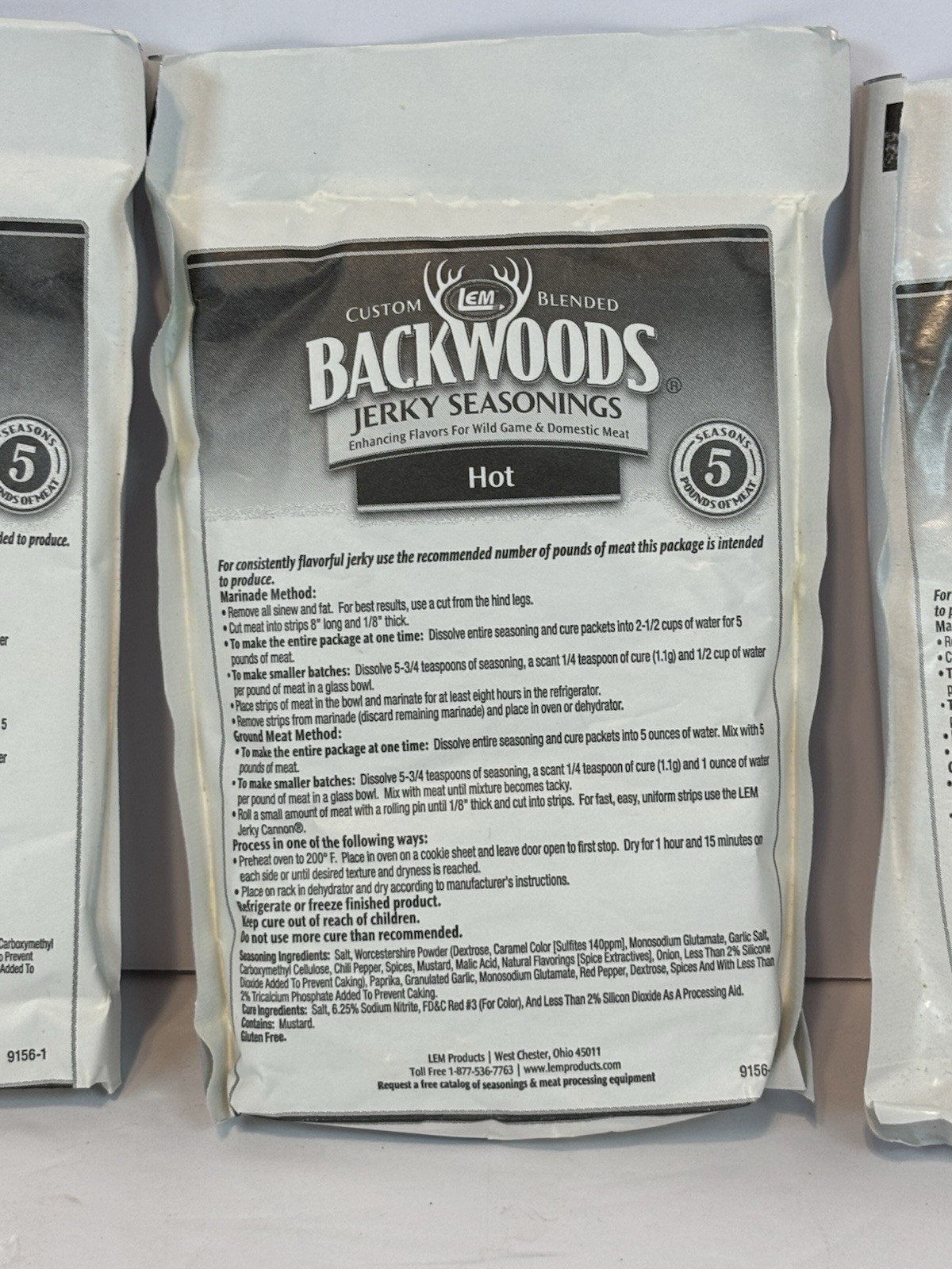 Products Backwoods Jerky Seasoning Variety Pack and Cabella’s Teriyaki Jerky Kit
