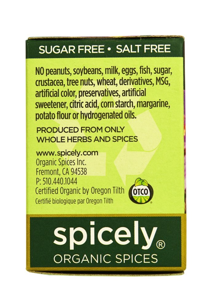 Spicely Organics Organic Sumac .45 Oz