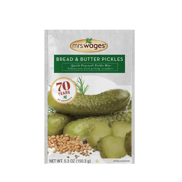 *Past Best By Date – Mrs. Wages Quick Process Pickle And Relish Mixes