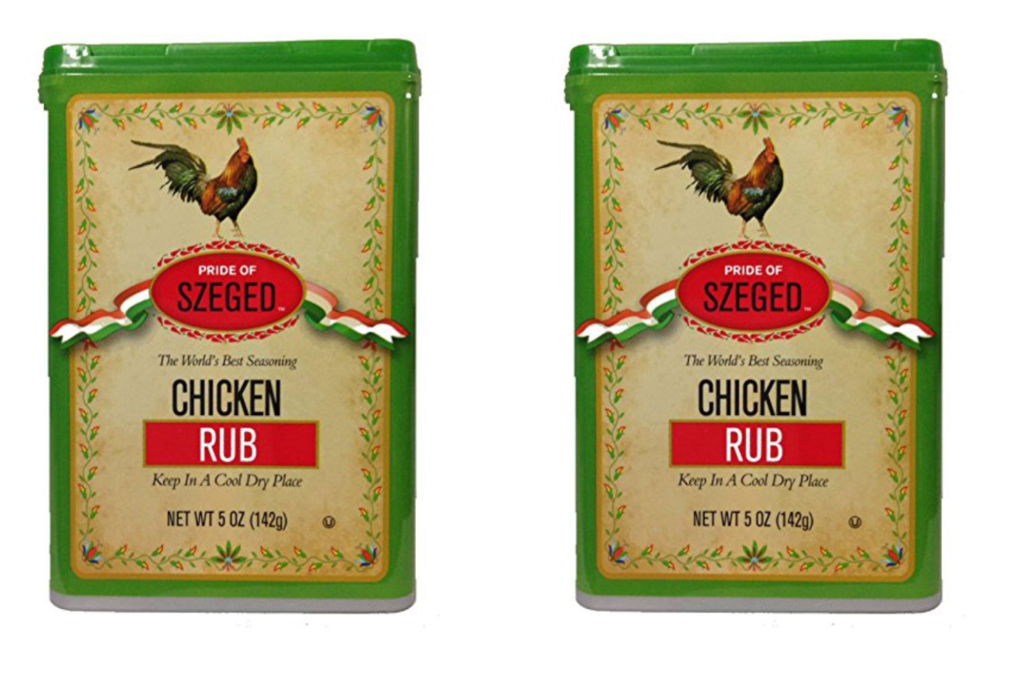 Szeged Chicken Rub Seasoning (Szeged) 5Oz – 2 Pack