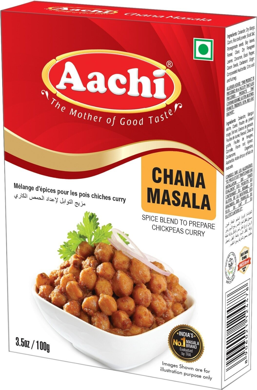 AACHI – CHANA MASALA – 100GM