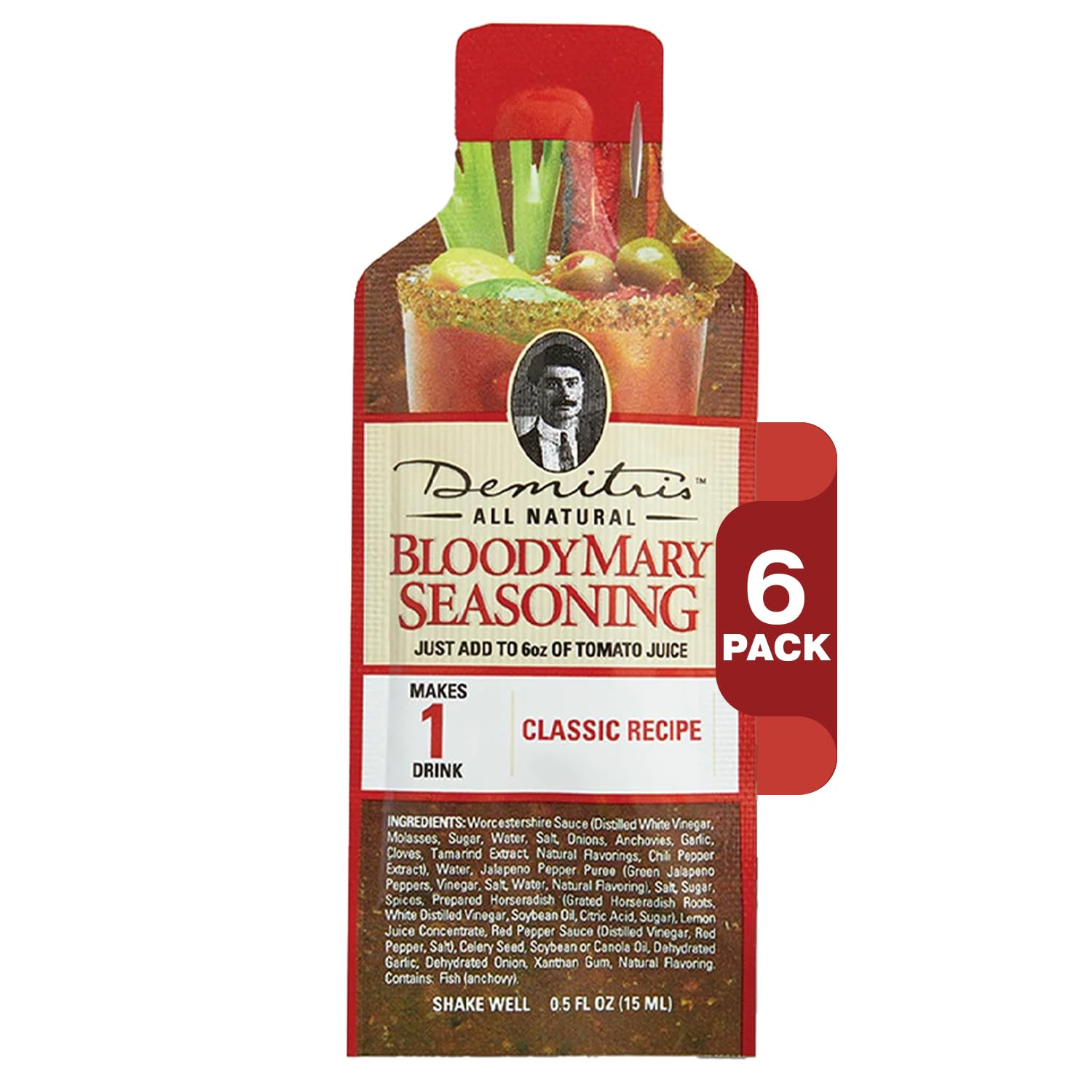 Bloody Mary Seasoning Classic Recipe – Bloody Mary Mix – Concentrated Drink Mixe