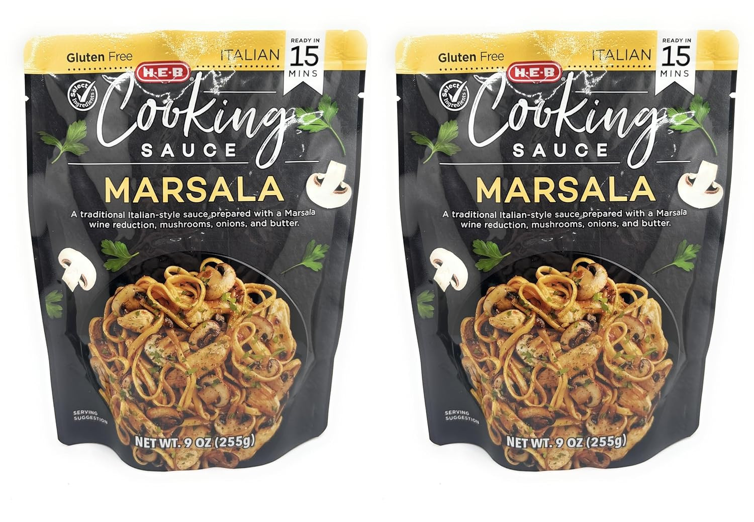 HEB Cooking Sauce Mixes – 2 Packages (Marsala 9Oz)