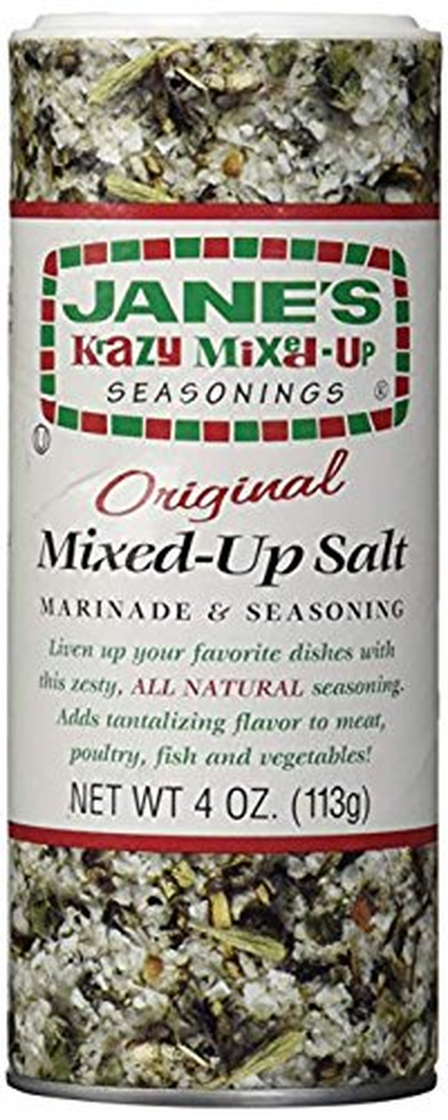 Set of 2 Jane S Krazy Mixed up Salt, 4 Oz.