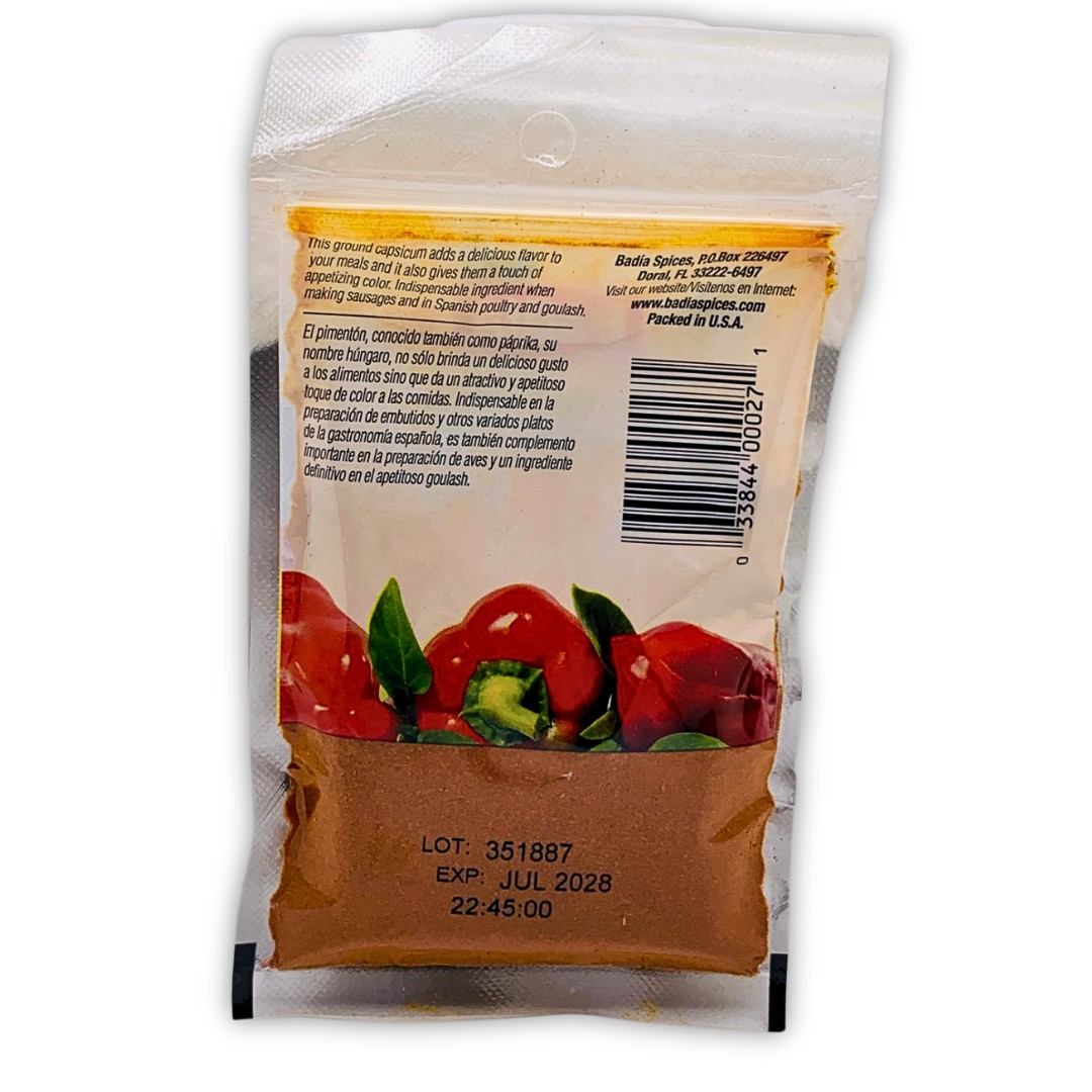 Badia Paprika Seasoning, 1 oz, Pack of 12, Gluten Free