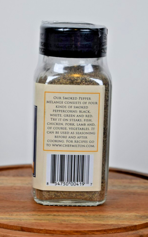 Chef Milton – Smoked Pepper Mélange ( Salt Free)