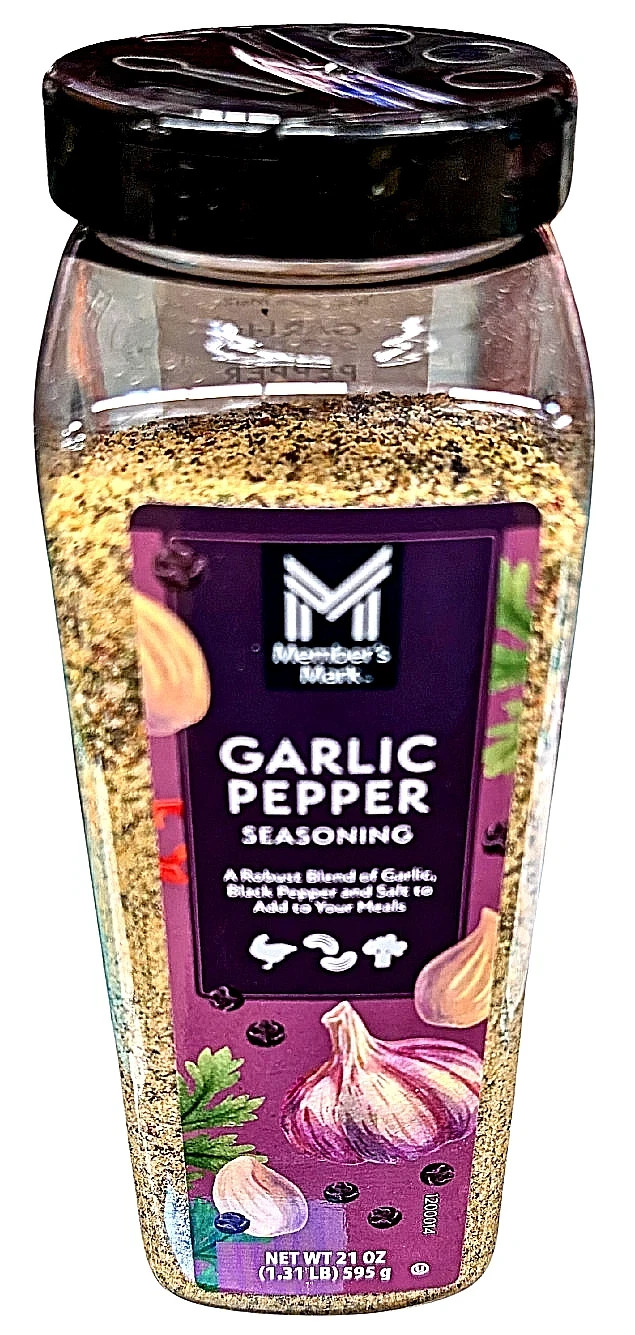 Member’s Mark Garlic Pepper Seasoning 21 Oz EXP 08/2028