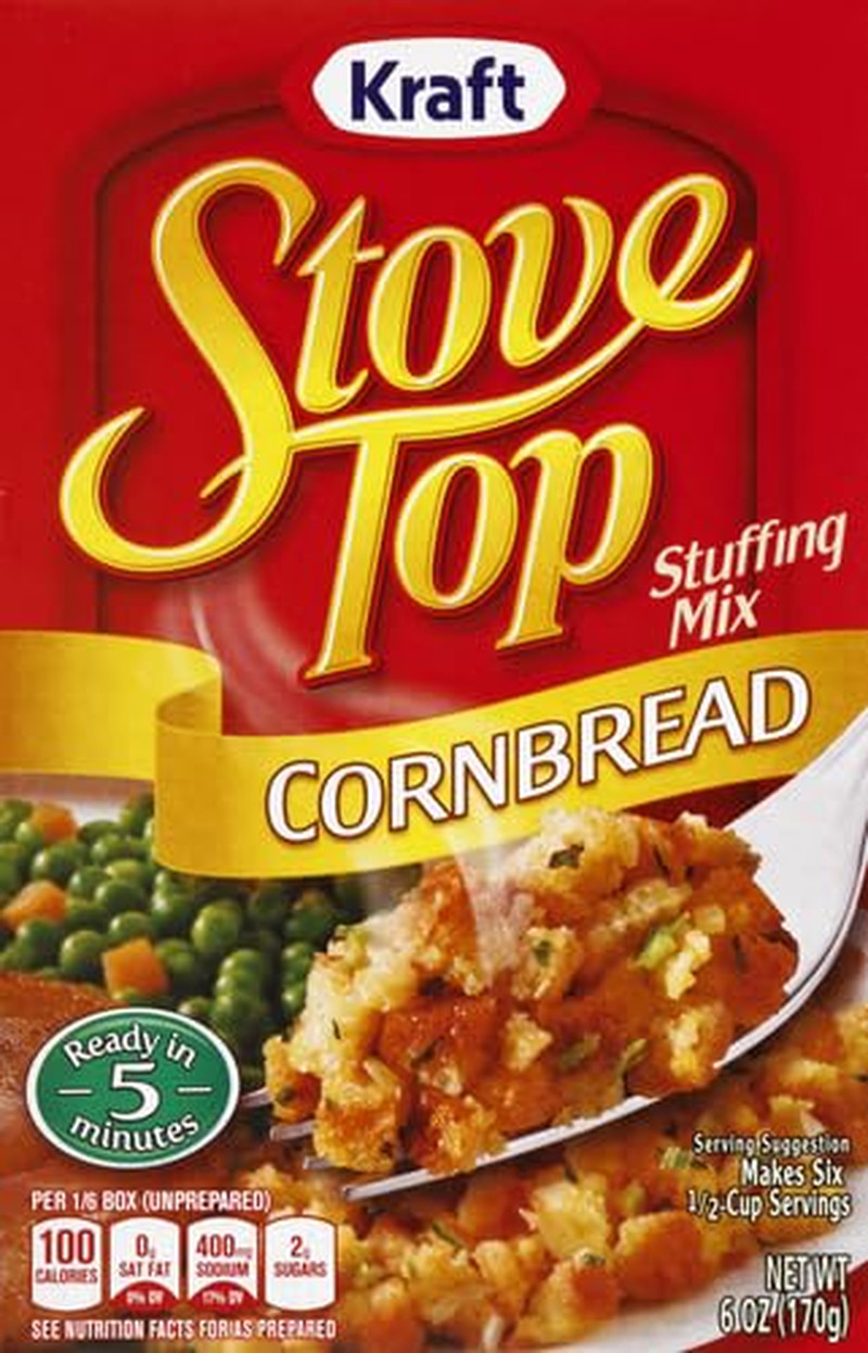Cornbread Stuffing Mix (6 Oz Box) (Pack of 4)