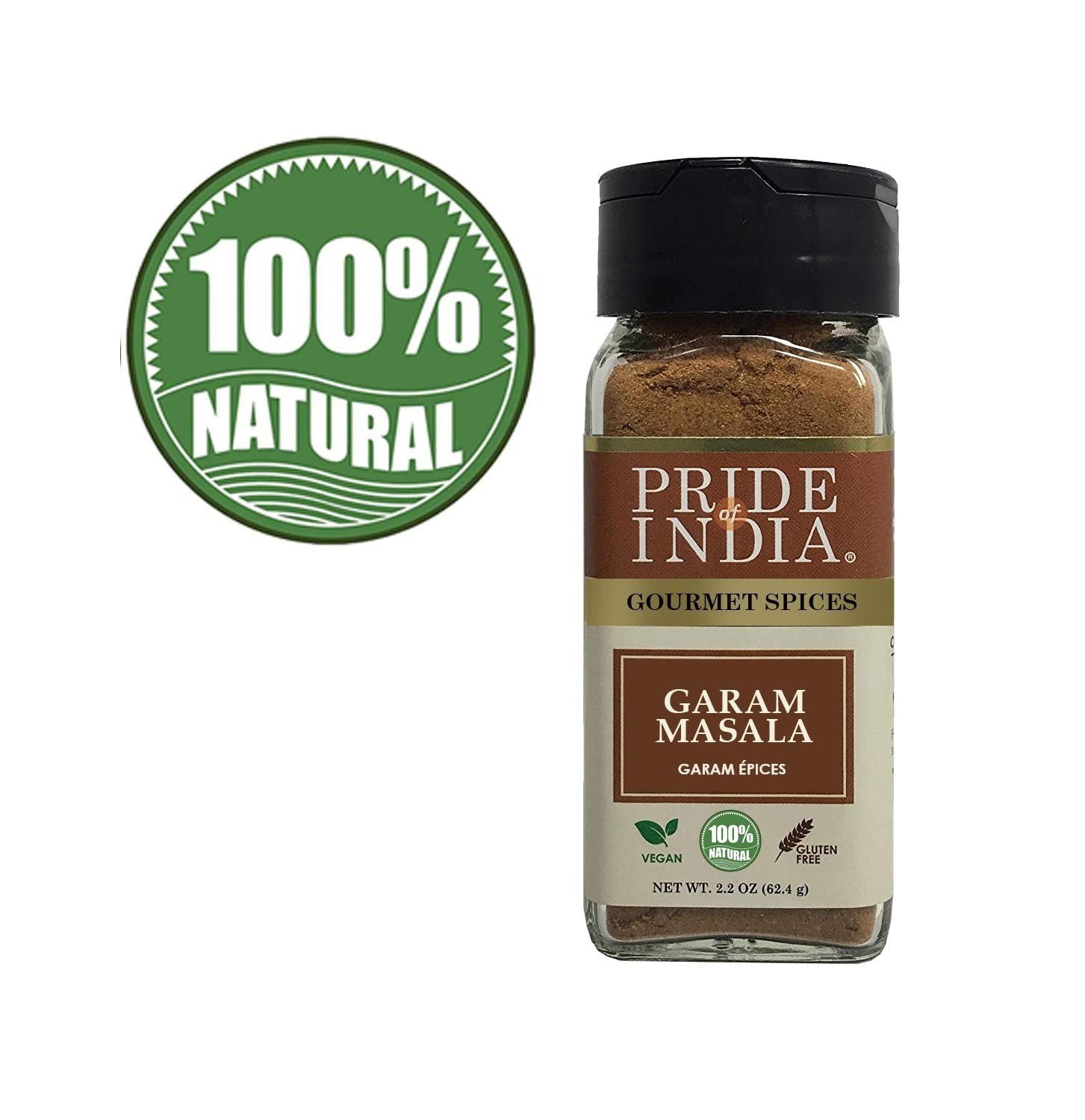 Natural Garam Masala – Versatile Spice Blend in Convenient 2.2 oz Bottle