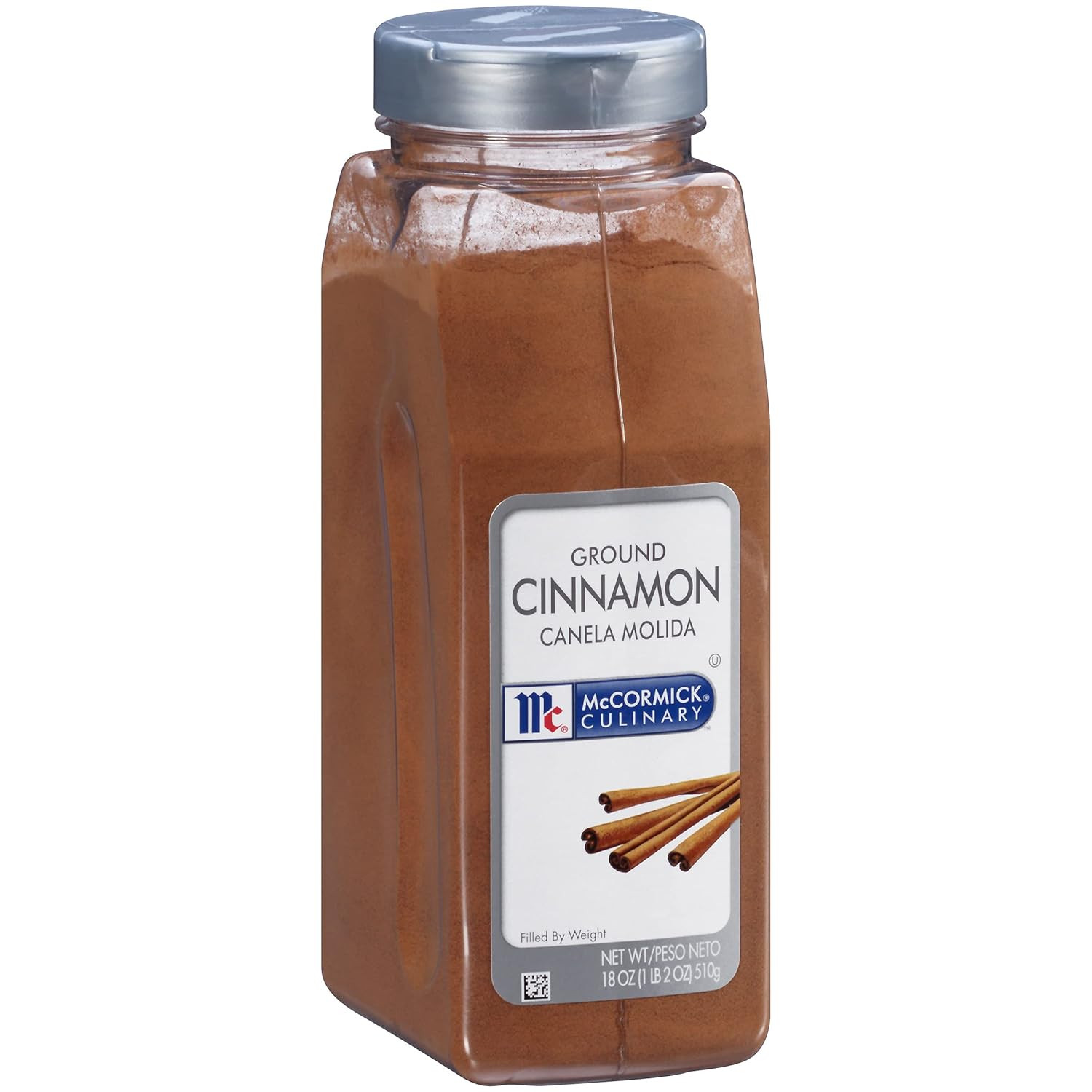 Ground Cinnamon, 18 Oz – One 18 Ounce Container of Pure Ground Cinnamon Powder P