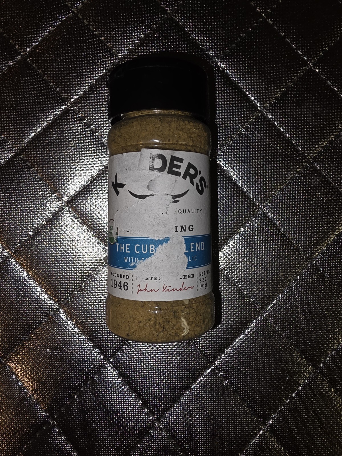 Kinder’s Seasoning The Cuban Blend With Citrus & Garlic 3.2 Fl Oz Damaged Label