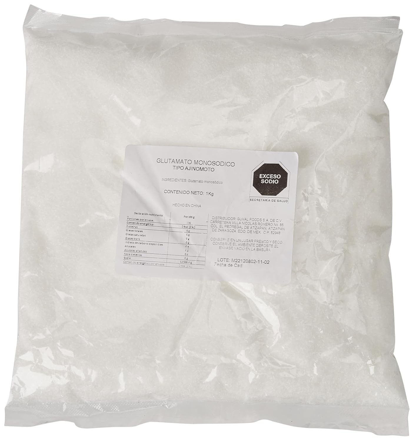 MSG in Plastic Bag, 16.0 Ounce