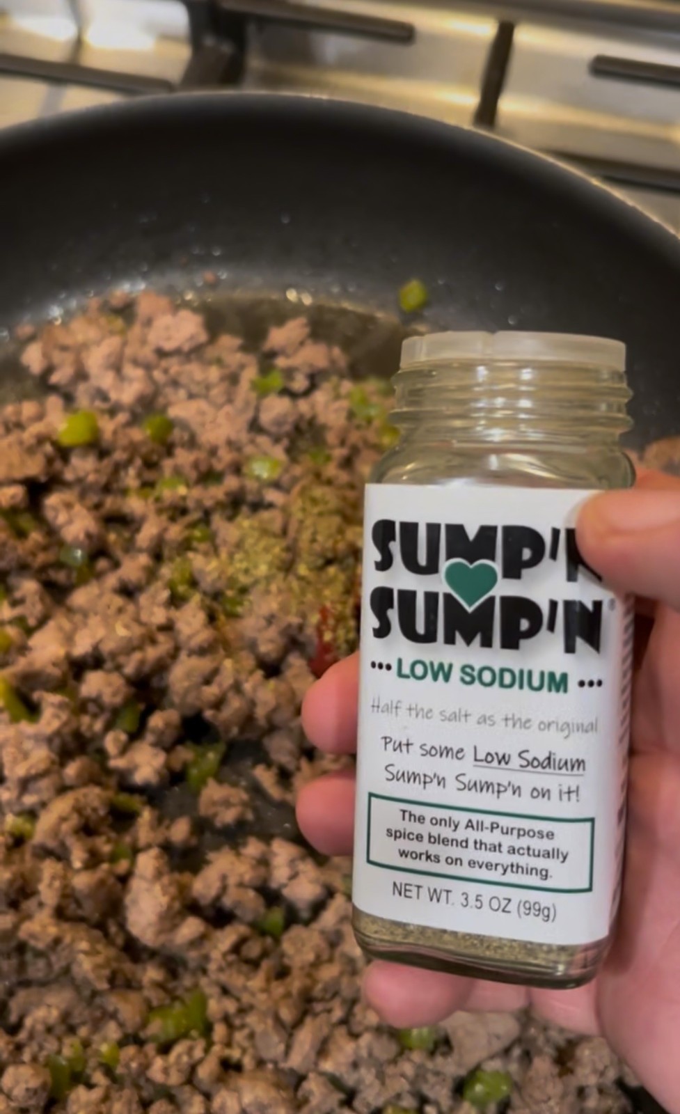 SUMP’N SUMP’N LOW SODIUM All-Natural Heart Healthy Spice Blend Seasoning Sumpin