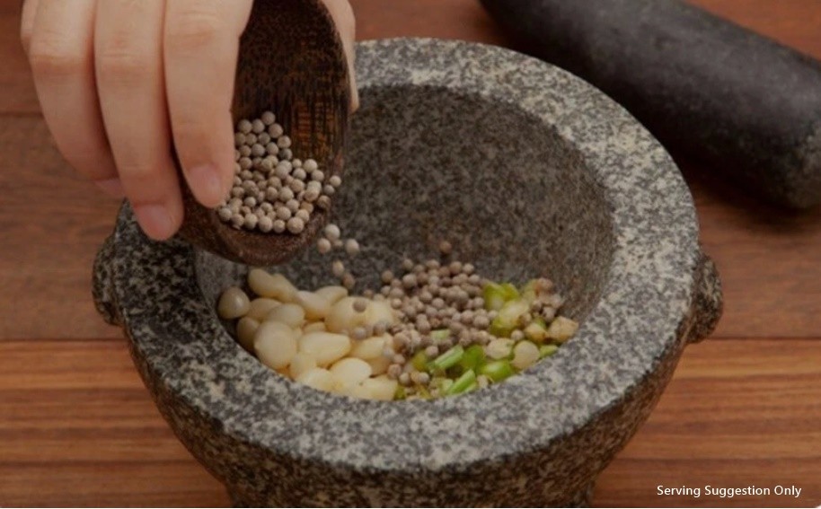 Thai Mixed Herbs Powder Garlic Coriander Root Pepper Seasoning 100g 500g