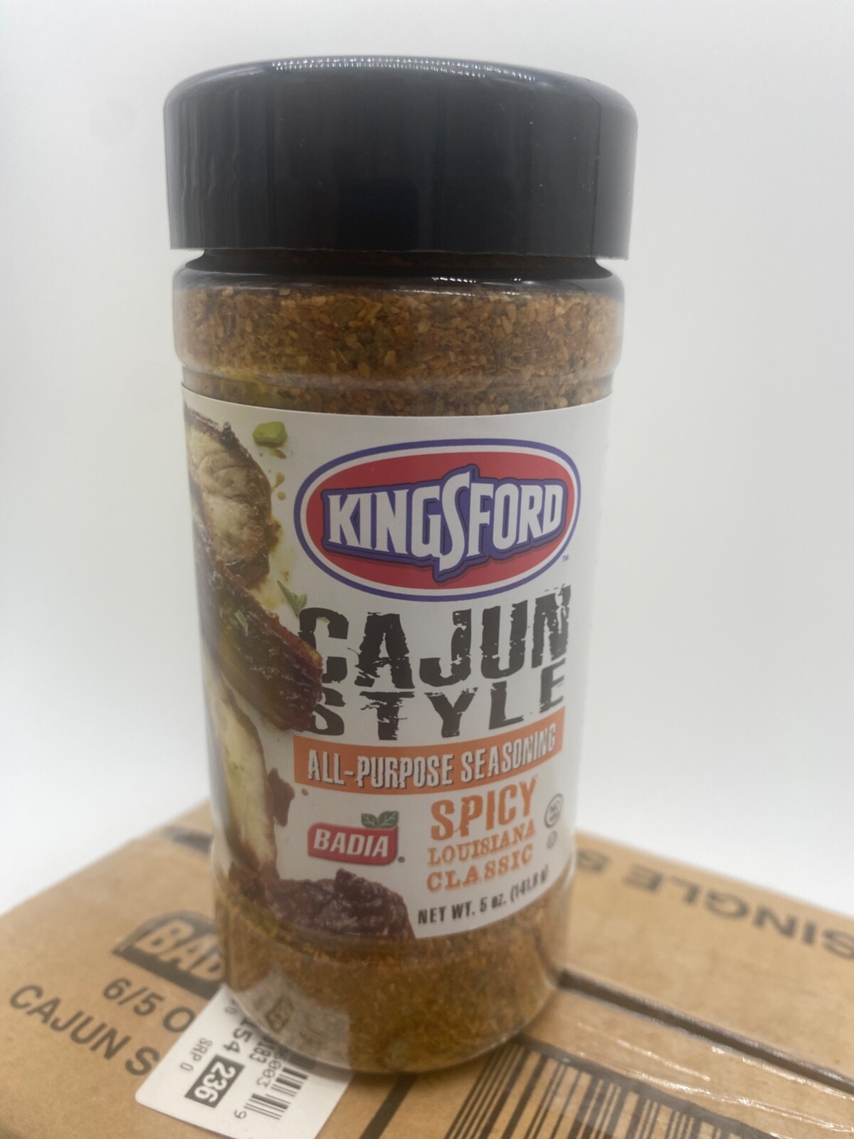 6 Pack Kingsford Cajun Style All Purpose Seasoning Meat Pork Spicy Louisiana 5oz