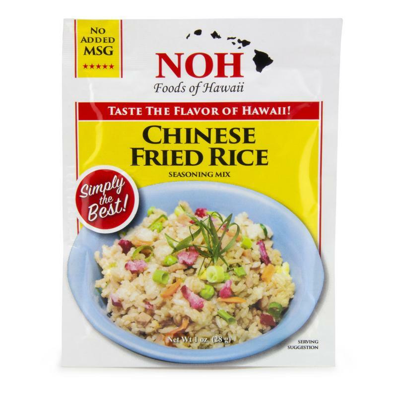 NOH Foods of Hawaii CHINESE FRIED RICE Seasoning Mix 1 Oz 28g NO MSG Made in USA