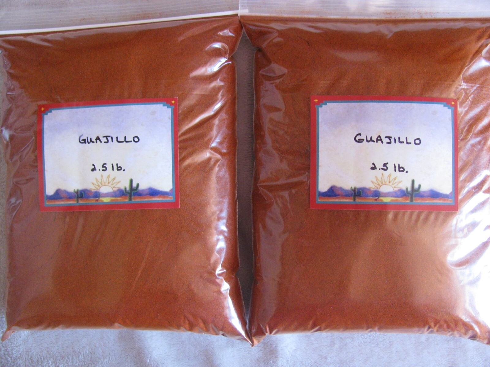 GUAJILLO CHILE POWDER PURE & FRESH! 5 LB. US SELLER FREE SHIPPING!