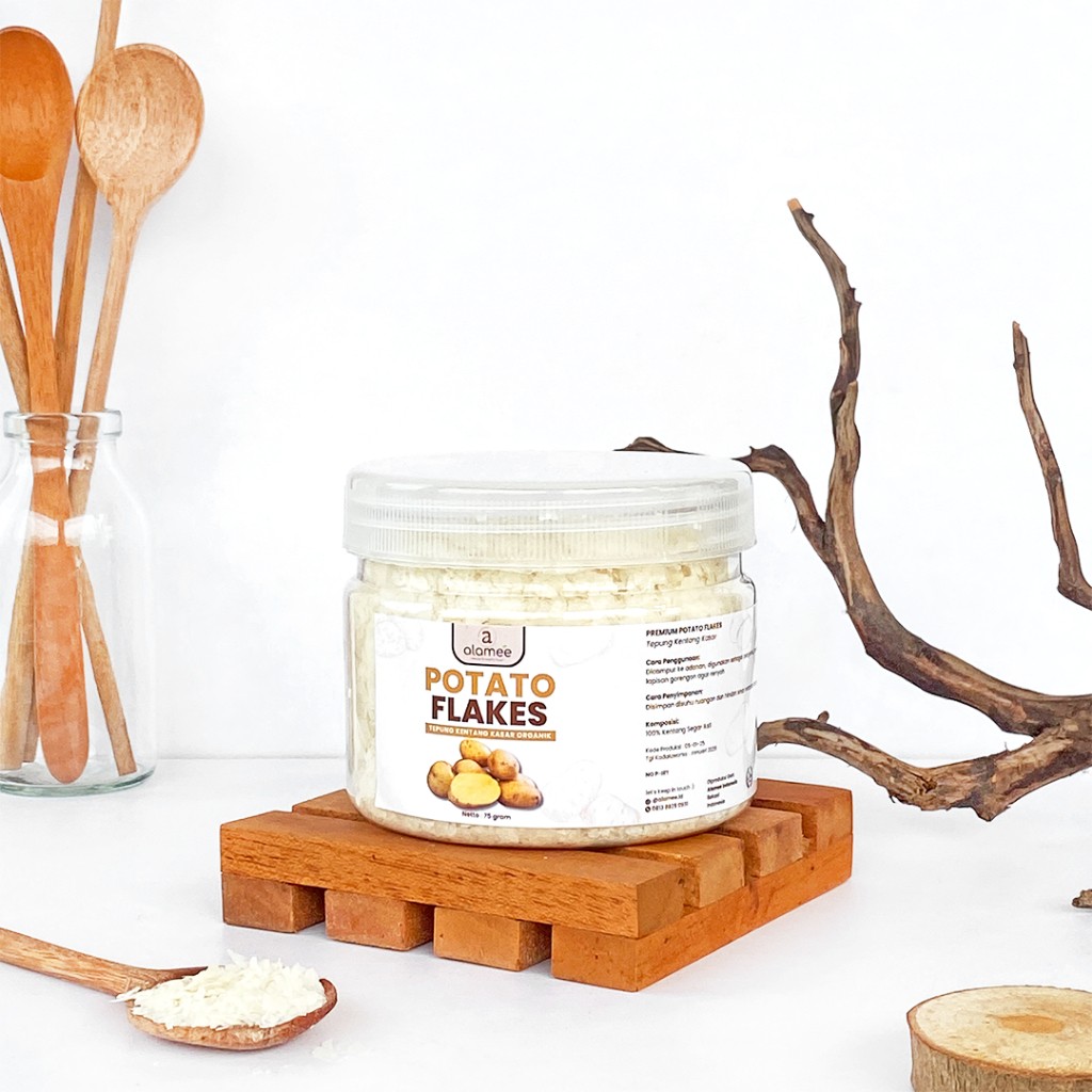 Potato Flakes 75g Coarse Mashed Ingredient For Cooking Pantry Staple
