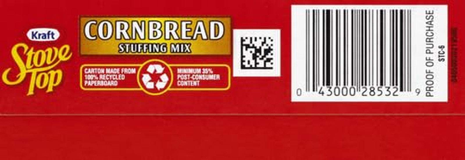 Cornbread Stuffing Mix (6 Oz Box) (Pack of 4)