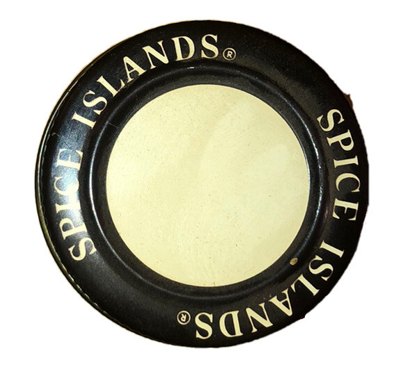 Sealed 1970’s Spice Islands Ground Oregano 1.5 Oz. San Francisco Glass Bottle