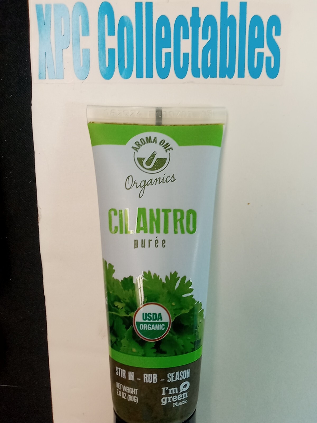 Aroma One USDA Organic Cilantro Puree Stir In Rub Seasoning Non GMO 2.8oz