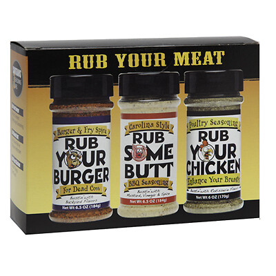 Rub Some OW89065-16 Fun Pack BBQ Rub, 19 oz. 3-Pk. – Quantity 1