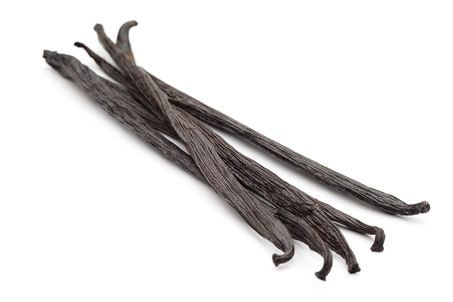 25 ORGANIC Madagascar Gourmet Vanilla Beans Grade A, Whole Beans for Baking