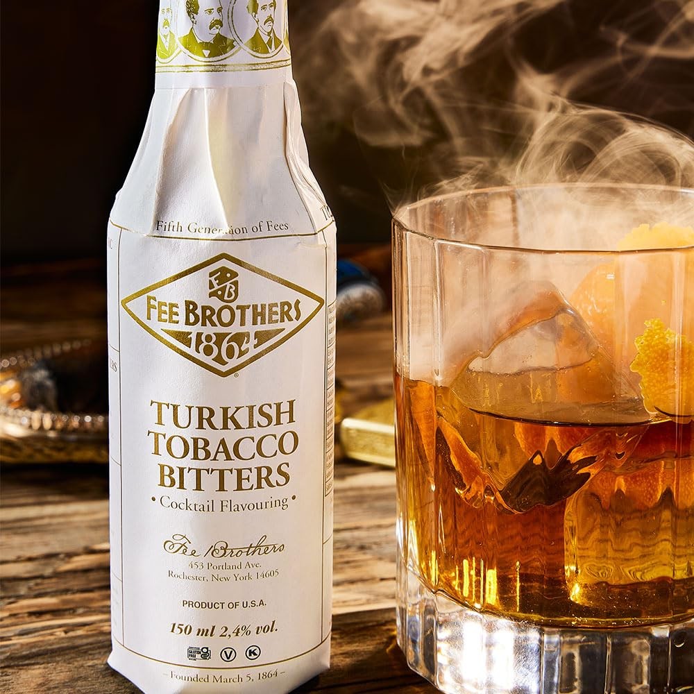 Fee Brothers Turkish Tobacco Cocktail Bitters – Aromatic Mixer &…