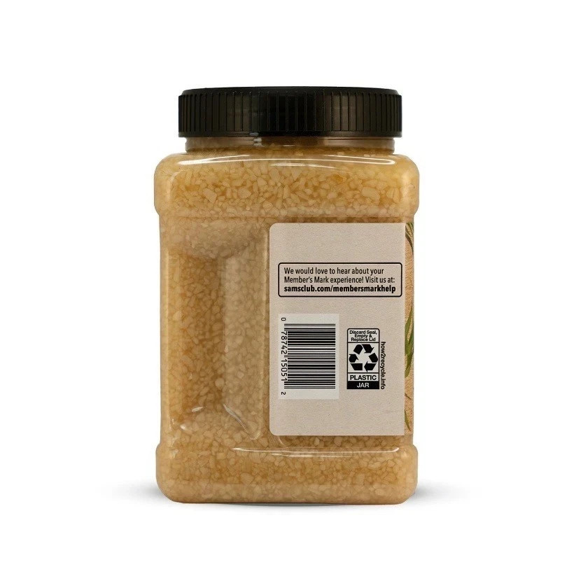 2 Pack Member’s Mark Minced Garlic 48 oz Each Bulk Cooking Ingredient