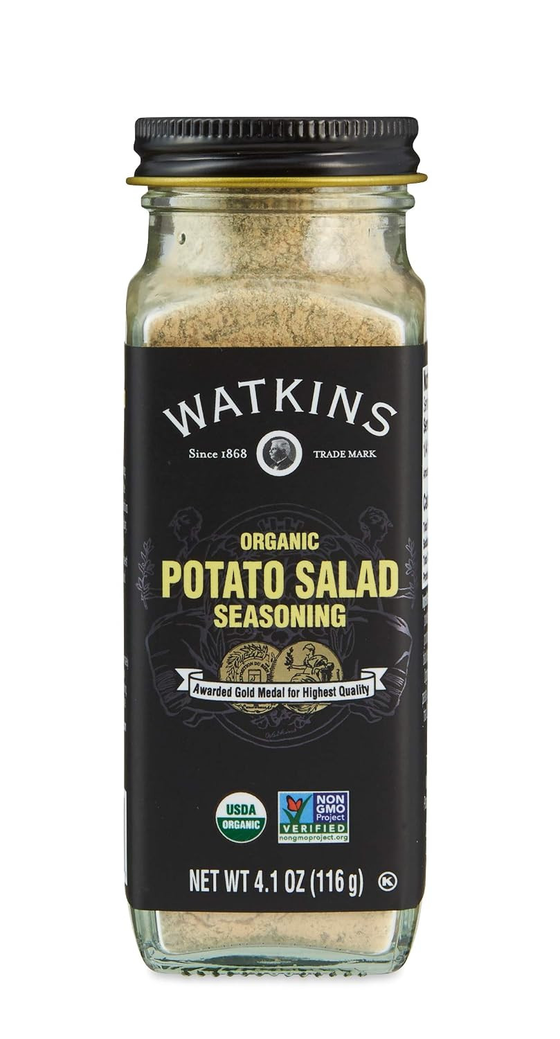 Gourmet Organic Spice Jar, Potato Salad Seasoning, Non-Gmo, Kosher, 4.1 Oz. Bott