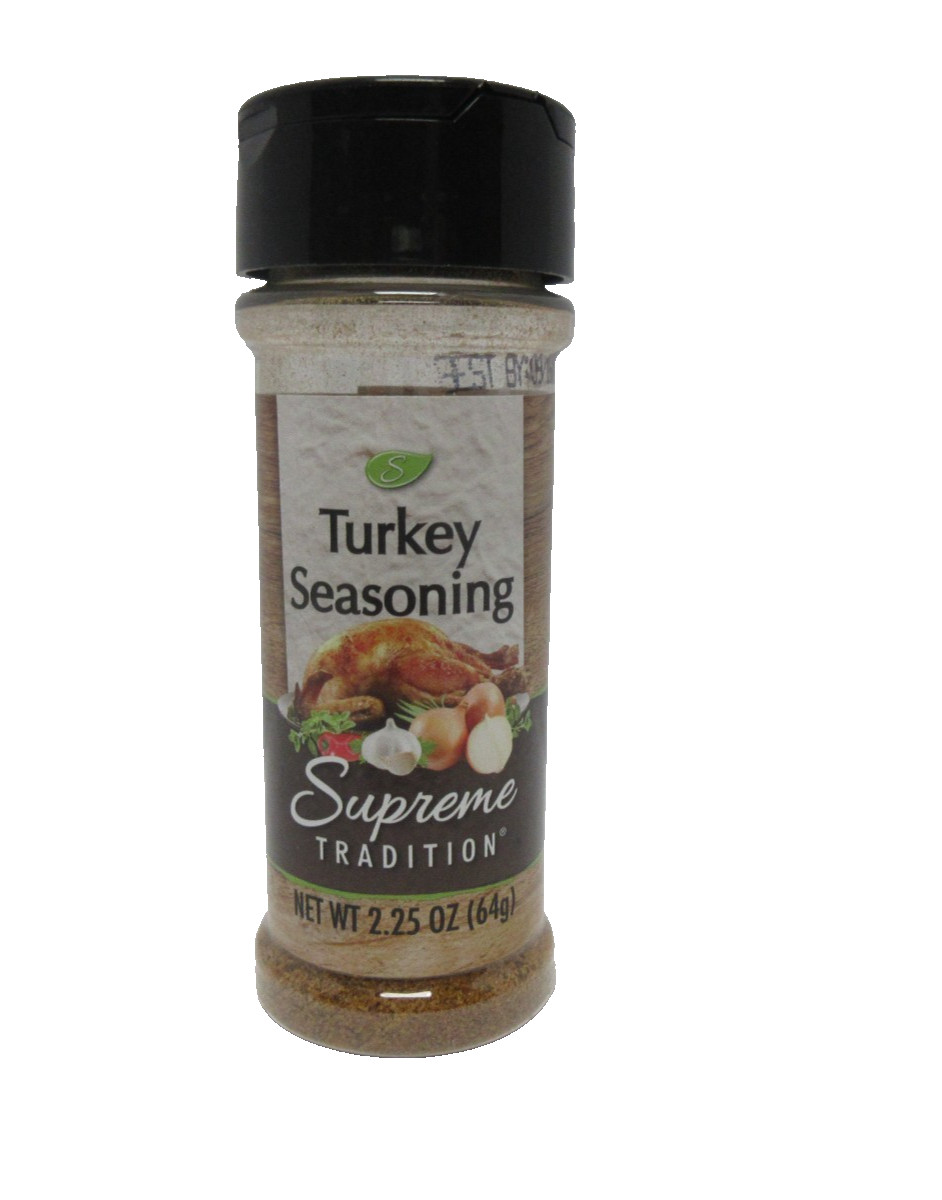 Turkey Seasoning Supreme Edition net wt. 2.25 oz -Brand New-