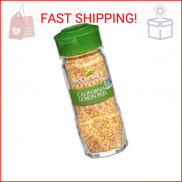 McCormick Gourmet California Lemon Peel, 1.5 Oz