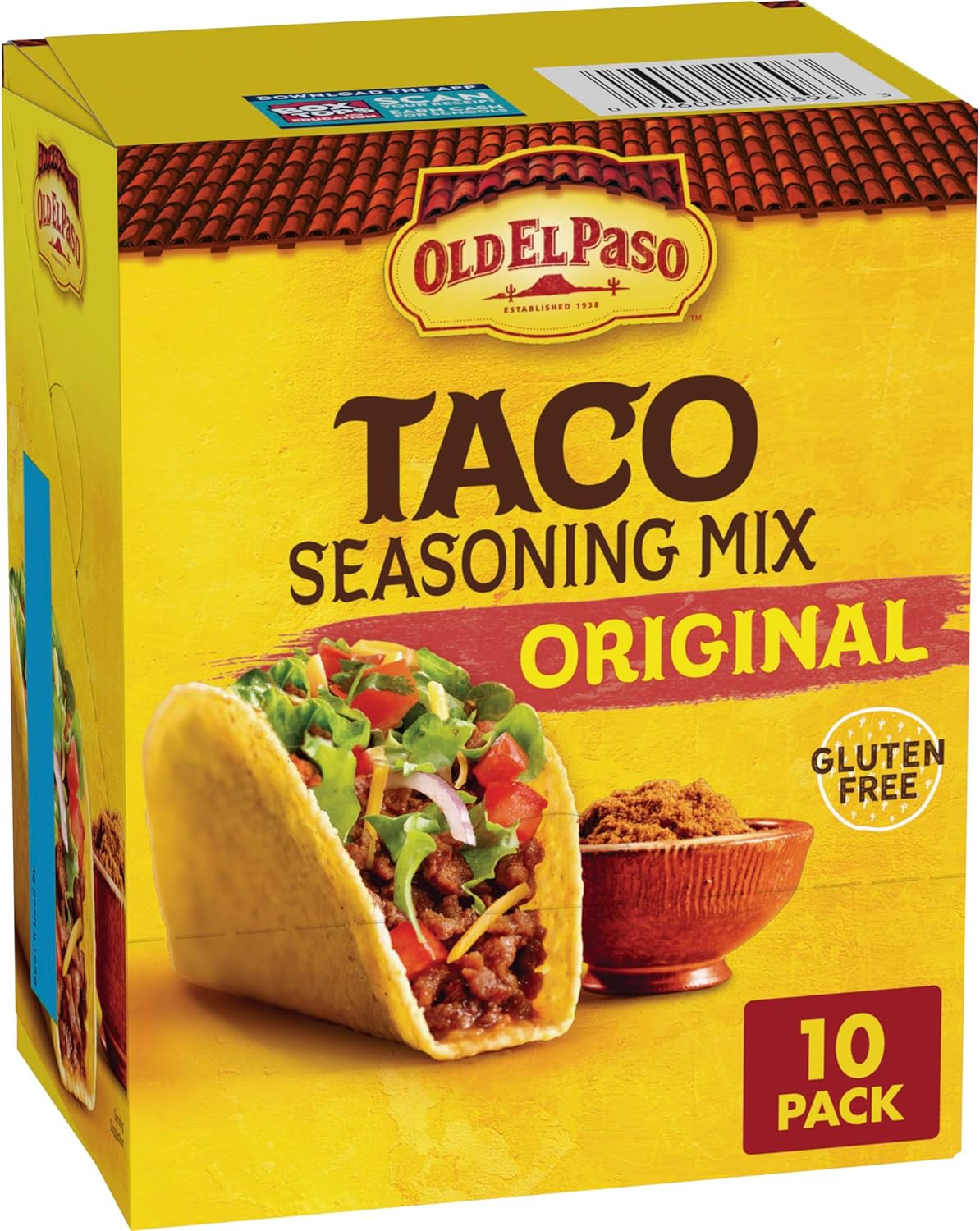 Old El Paso Original Taco Seasoning Mix 10 Pack