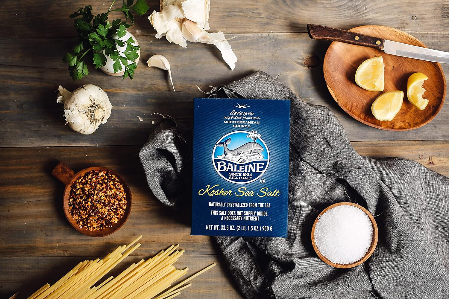 Kosher Sea Salt, 33.5oz