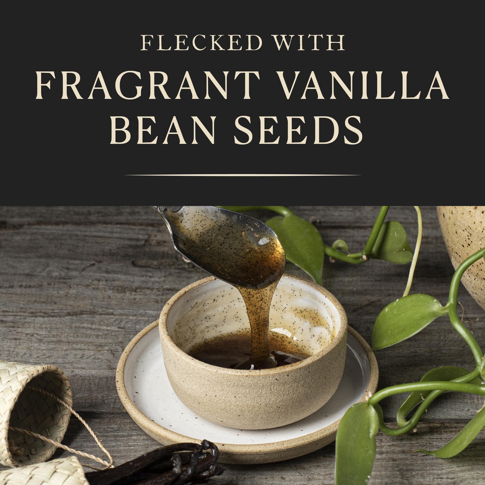 , Natural Vanilla Bean Paste, Gourmet Grade A Madagascar Premium Vanilla Made…