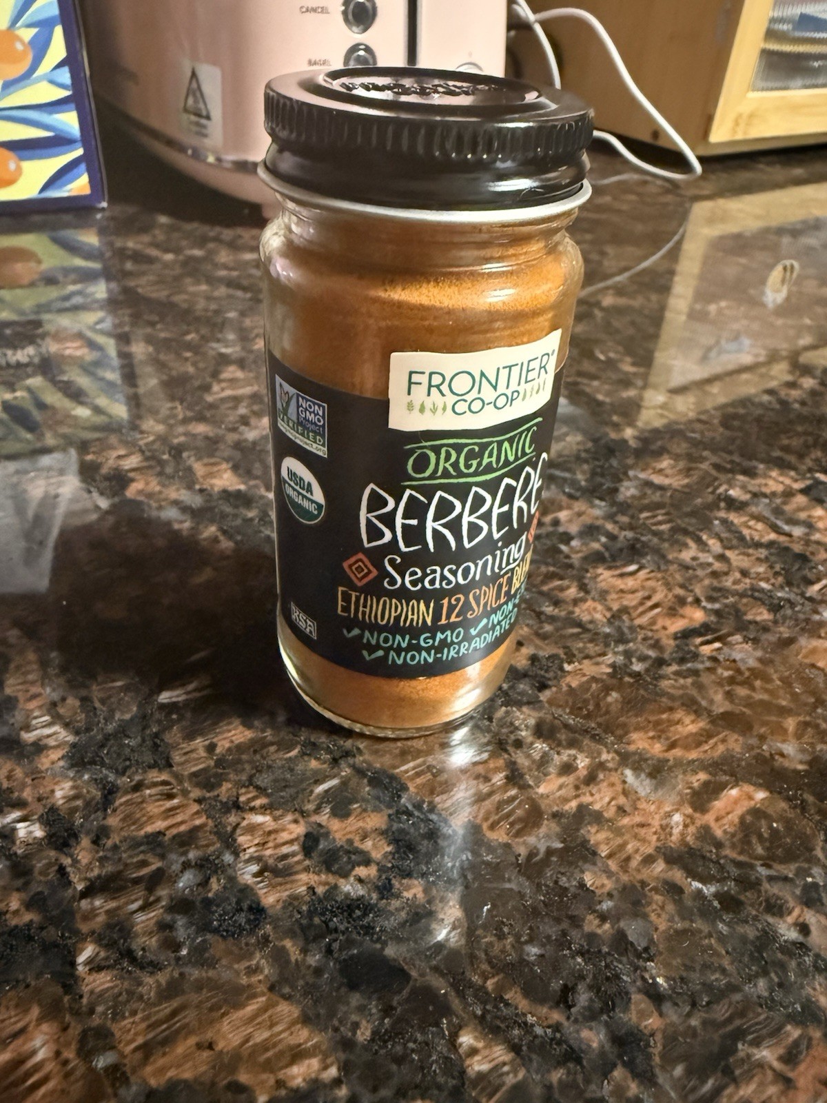 Frontier Organic Berbere Seasoning 2.3oz | Ethiopian Spice Blend | Non-GMO