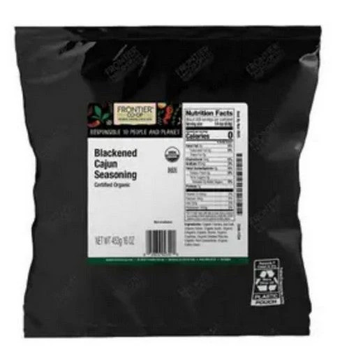 Organic Blackened Cajun Seasoning 1 Lb By Frontier Coop