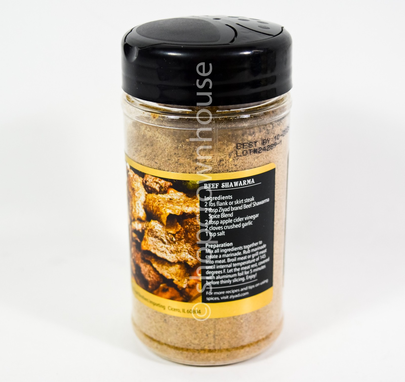 2 Ziyad Premium Beef Shawarma Spice Blend 5.5 oz Bottle Sealed 10/2026