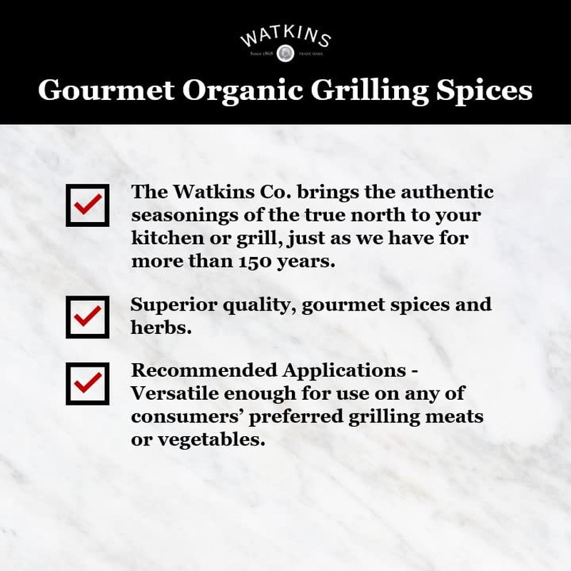 1868 Organic Grilling Spiced Maple Seasoning, 4.2 Oz (Pack of 1)