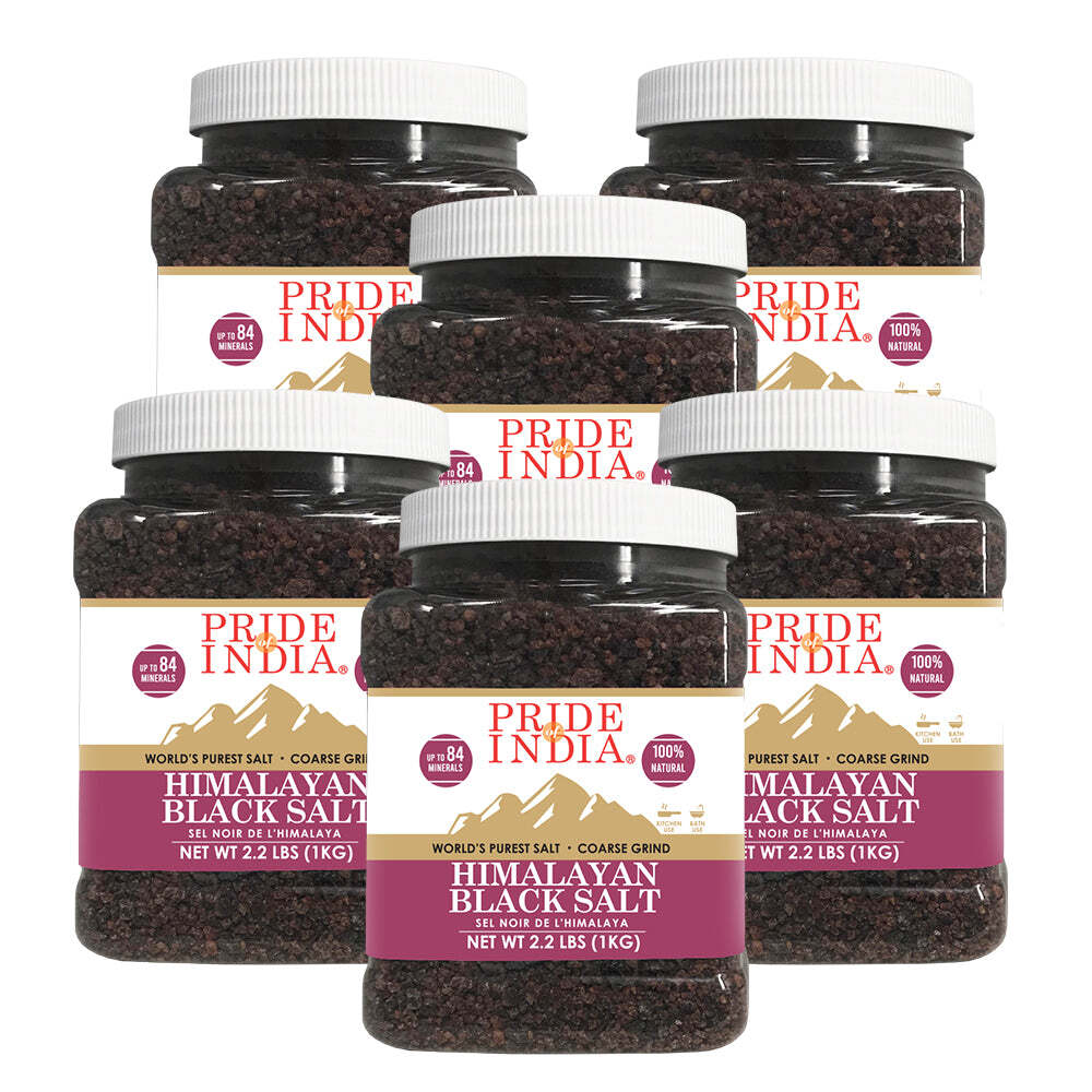Himalayan Black Crystal Salt (Kala Namak) – Coarse Grind