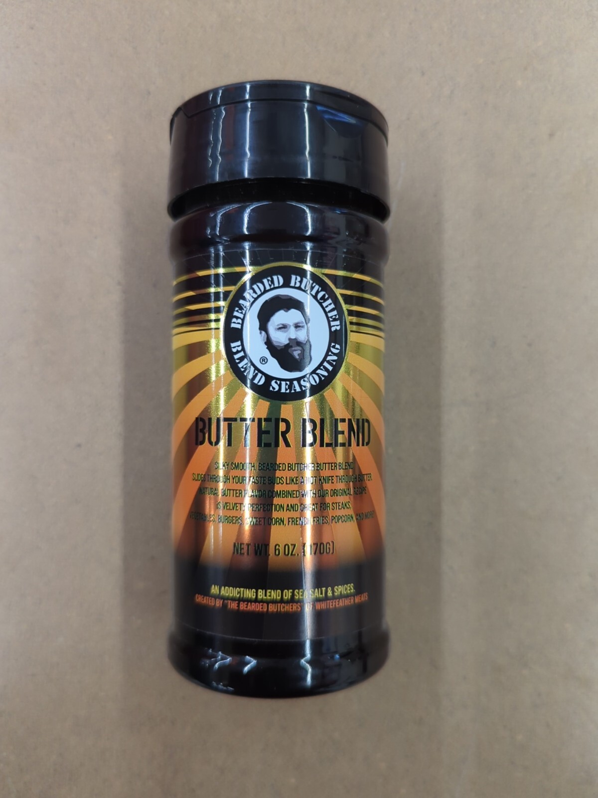 BEARDED BUTCHER BUTTER BLEND SEASONING – 6 OZ – SILKY SMOOTH