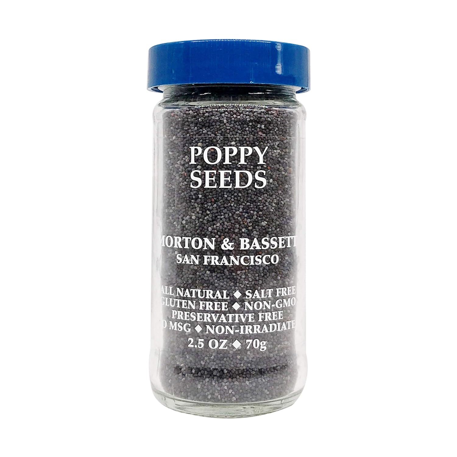Morton & Bassett Seasoning Poppy Seeds 2.5 Oz